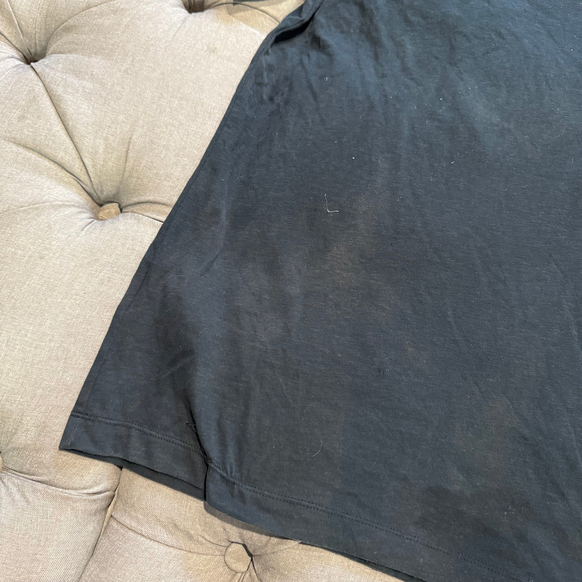 Nike Dri-FIT Fitness T-Shirt 'Black Chrome' (Second hand)