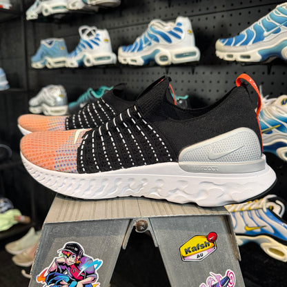Nike React Phantom Run 2 'Black Team Orange' (Brand New)