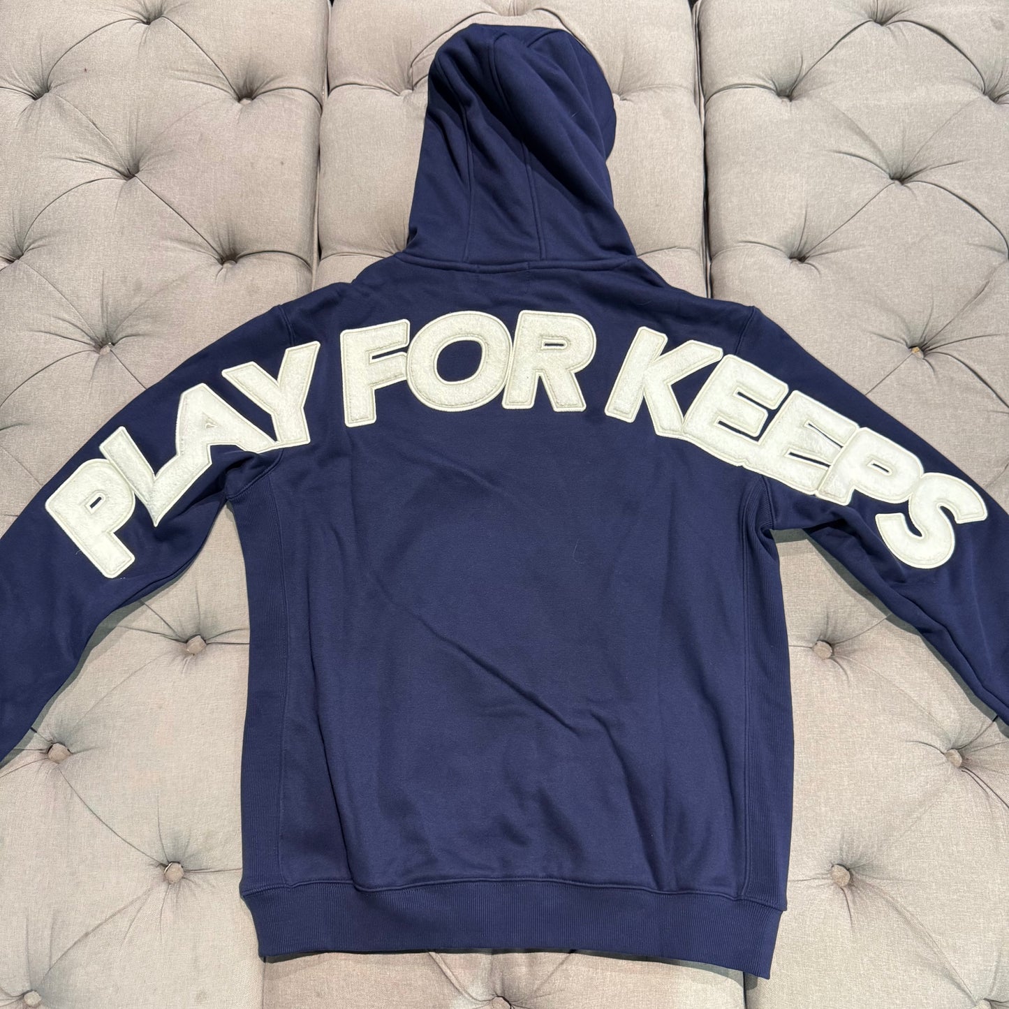 Geedup Play For Keeps Hoodie 'Navy White' (Brand New)