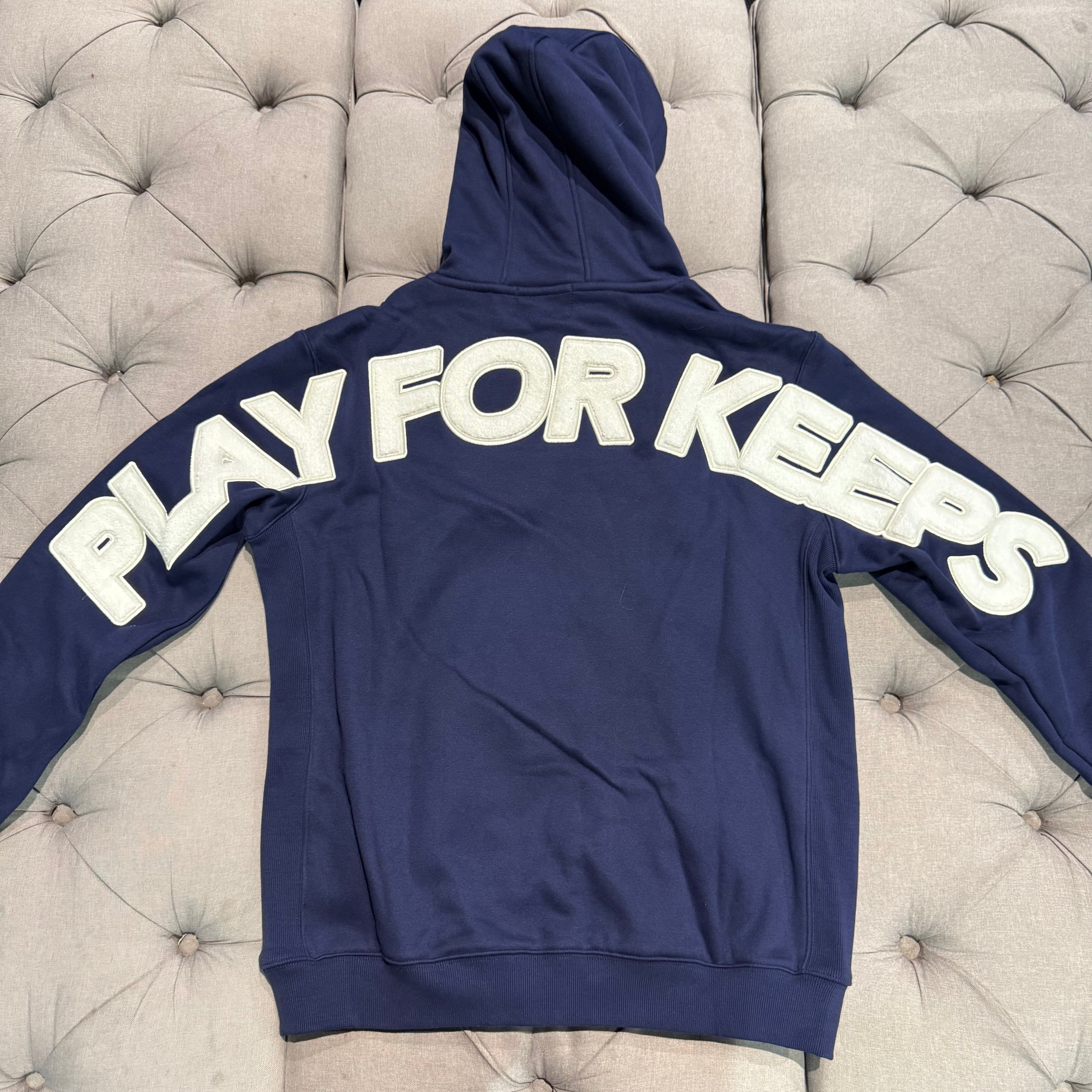 Geedup Play For Keeps Hoodie 'Navy White' (Brand New)