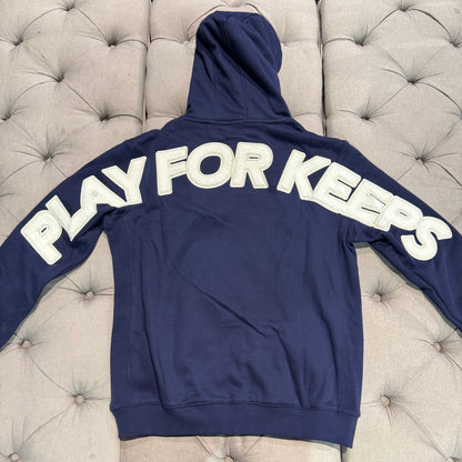 Geedup Play For Keeps Hoodie 'Navy White' (Brand New)