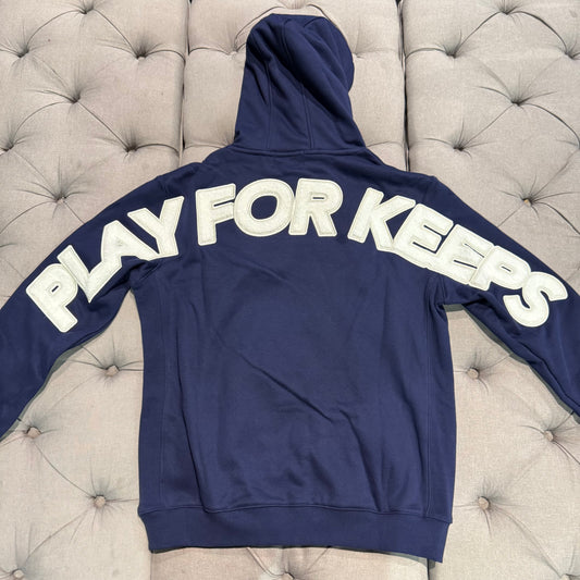 Geedup Play For Keeps Hoodie 'Navy White' (Brand New)