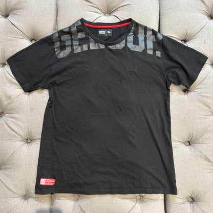 Geedup Shoulder Logo T-Shirt 'Black' (Second hand)