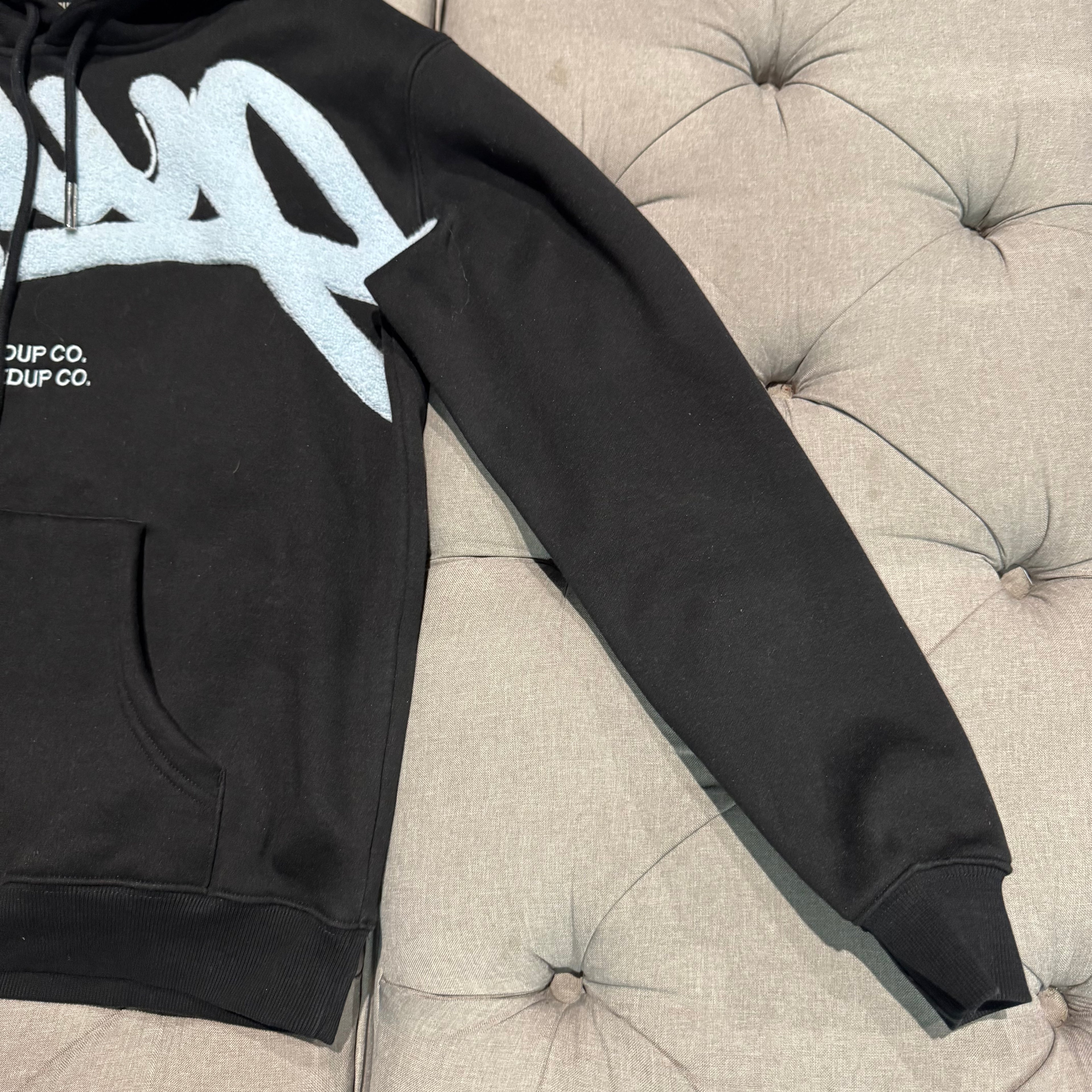 Geedup Handstyle Hoodie 'Blue Black' (Second hand)