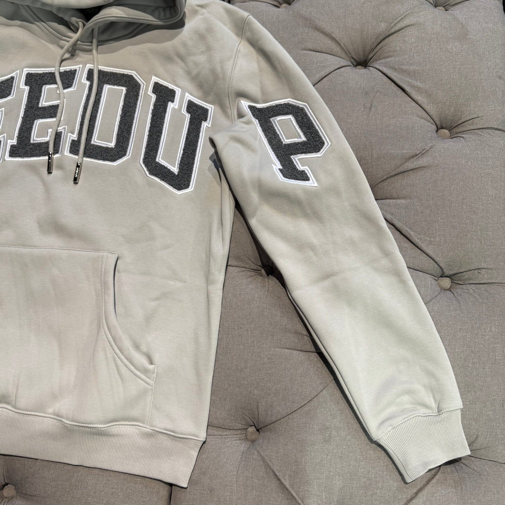 Geedup Team Logo Hoodie 'Grey Monochrome' (Brand New)