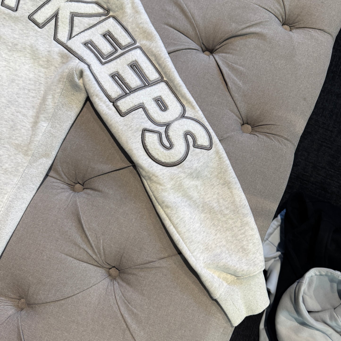 Geedup Play For Keeps Hoodie 'Marle White Grey' (Second hand)