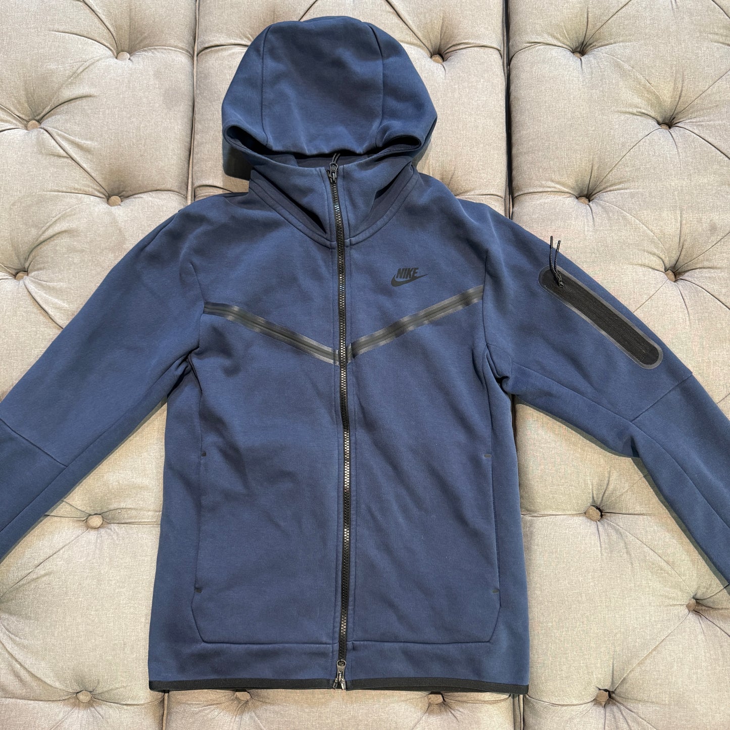 Nike Tech Fleece Jacket 'Navy Blue' (Second hand)