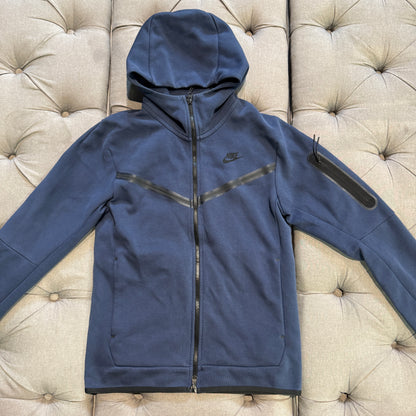 Nike Tech Fleece Jacket 'Navy Blue' (Second hand)