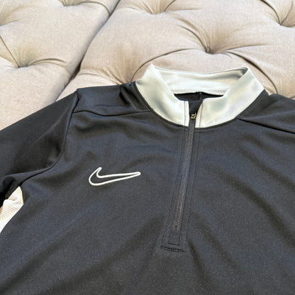 Nike Drifit Quarter-zip 'Black Grey' (Second hand)