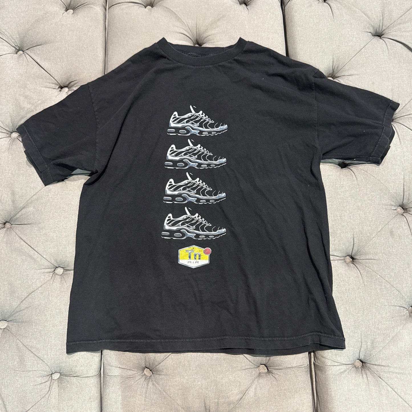 Nike TN Shoe T-Shirt 'Black' (Second hand)