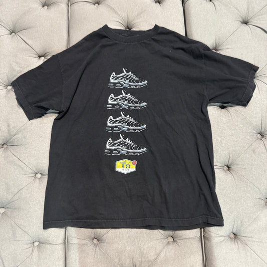 Nike TN Shoe T-Shirt 'Black' (Second hand)