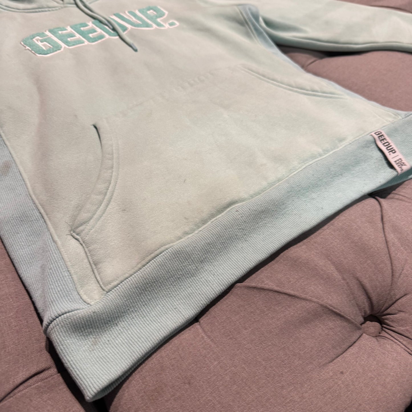 Geedup Play For Keeps Hoodie 'Teal' (Second hand)