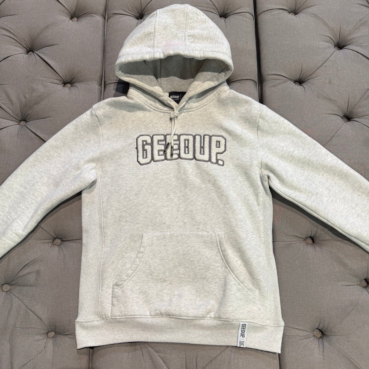 Geedup Play For Keeps Hoodie 'Marle White' (Second hand)