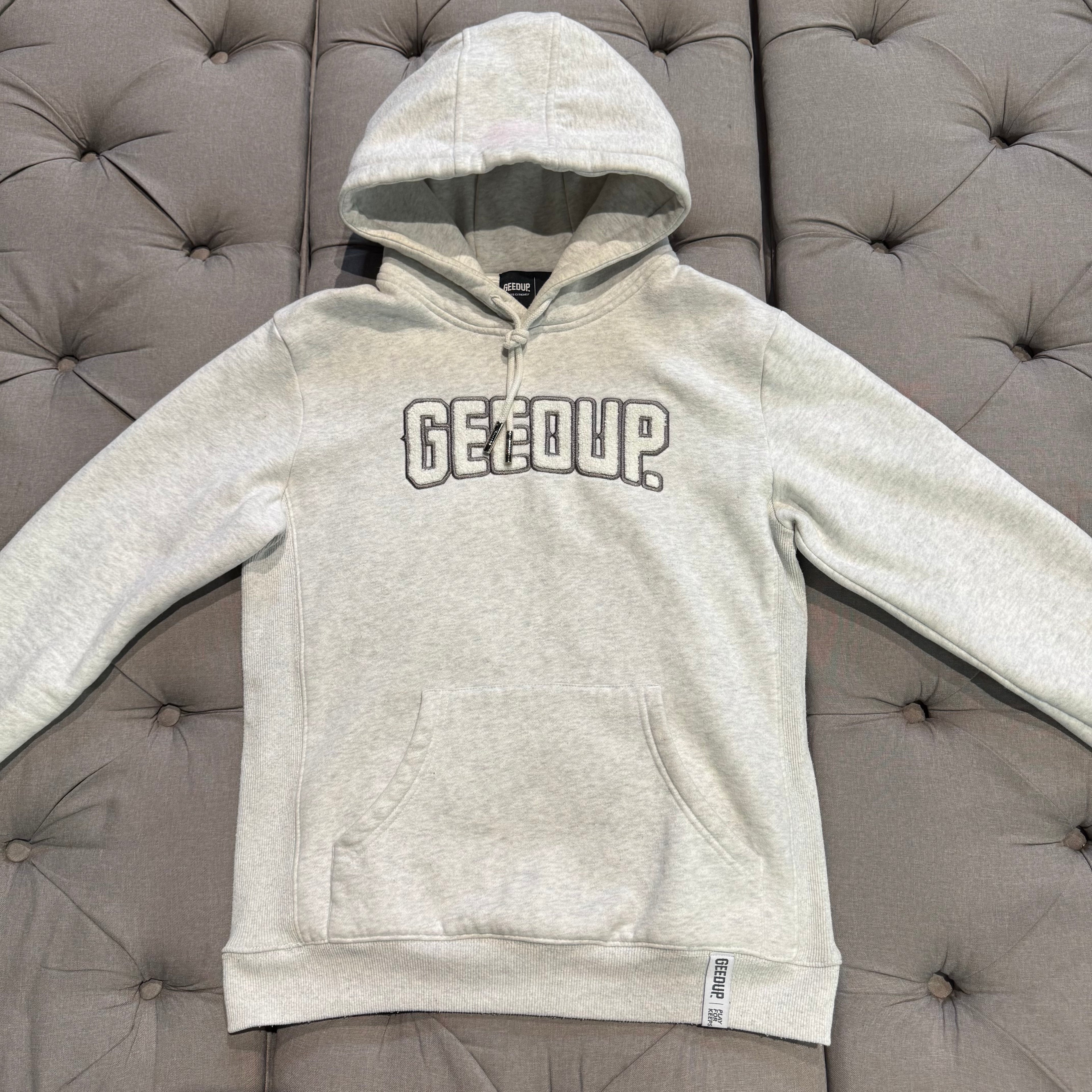 Geedup Play For Keeps Hoodie 'Marle White' (Second hand)