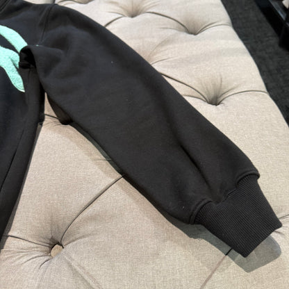 Geedup X Ardee Handstyle Hoodie 'Black Teal Peach' (Second hand)