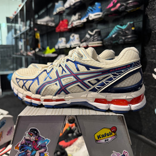 Asics Gel-Kayano 20 'Cream Deep Marine' (Second hand)