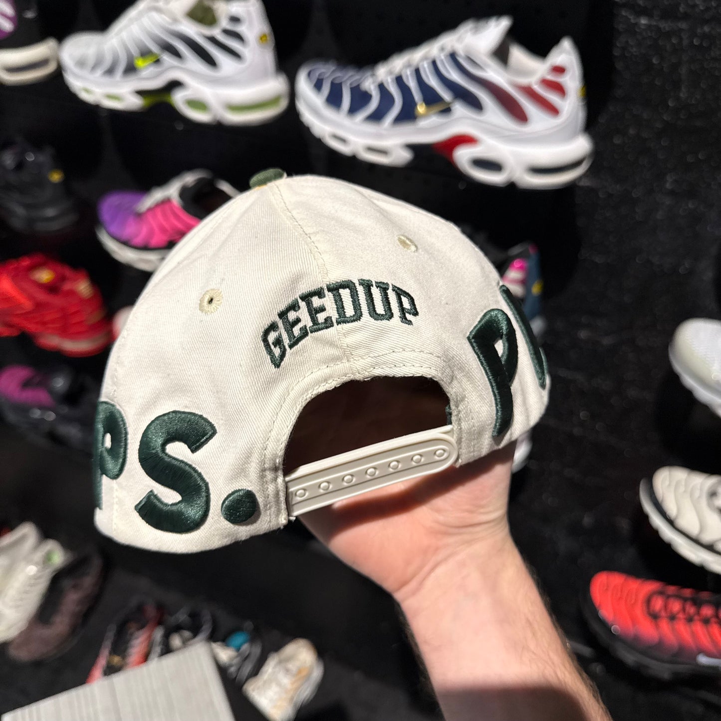 Geedup PFK Cap 'Green White' (Second hand)