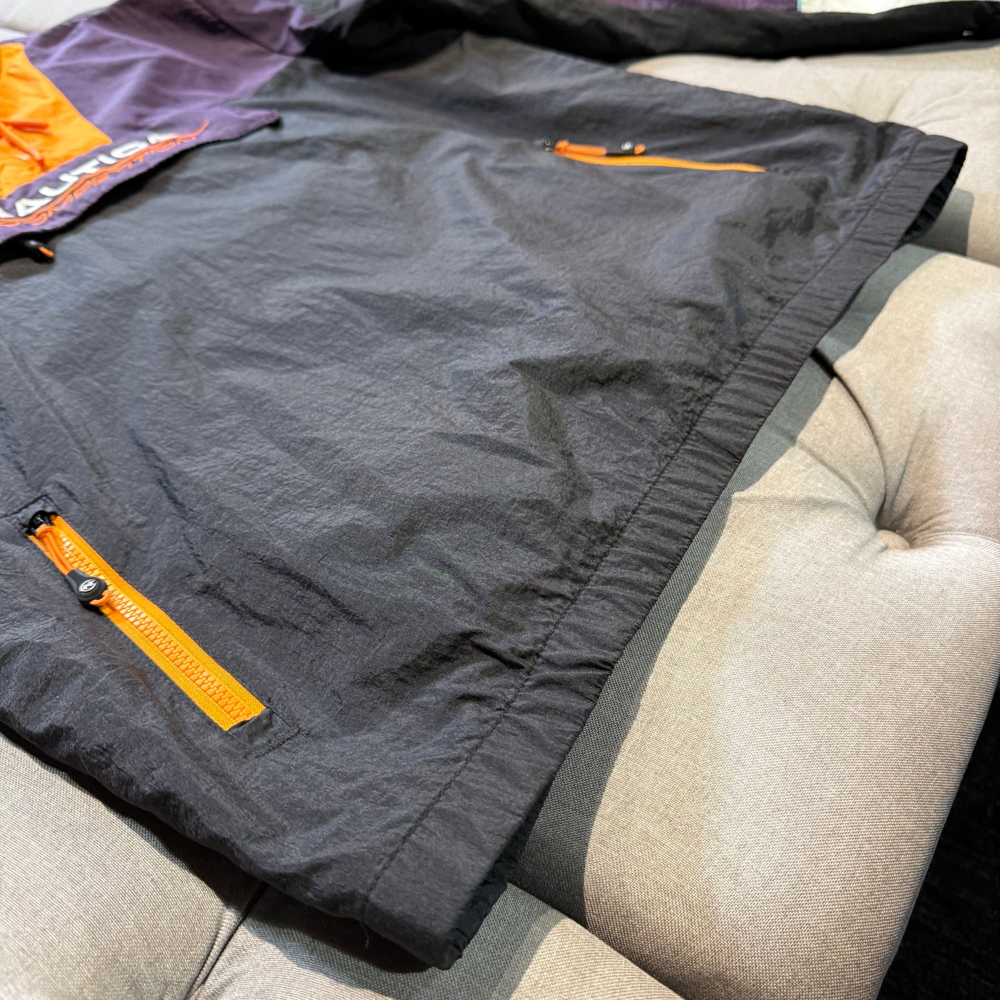 Nautica Competition Jacket 'Purple Orange Black'