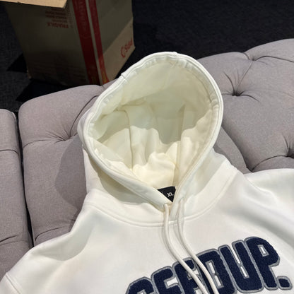 Geedup Play For Keeps Hoodie 'Cream Navy' (Second hand)