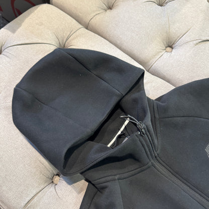 Nike Tech Fleece Jacket 'Grey Black' (Second hand)
