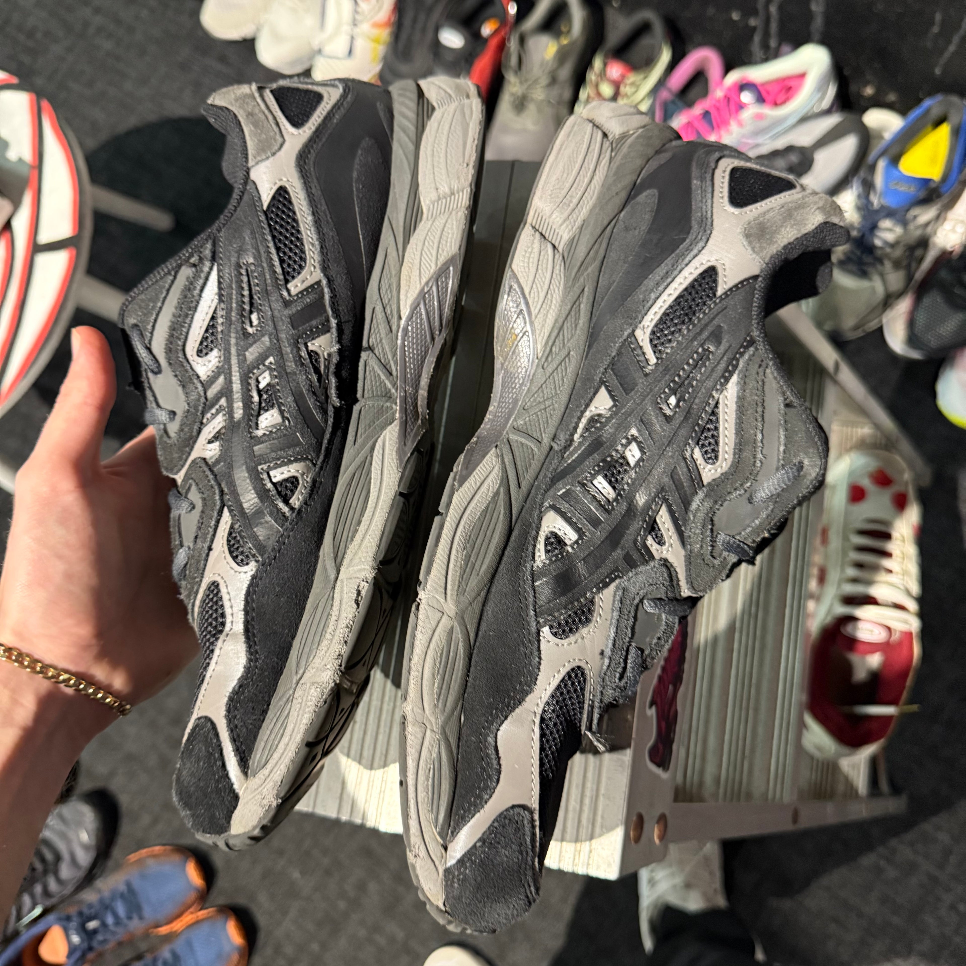 Asics Gel NYC 'Black Graphite Grey' (Second hand)