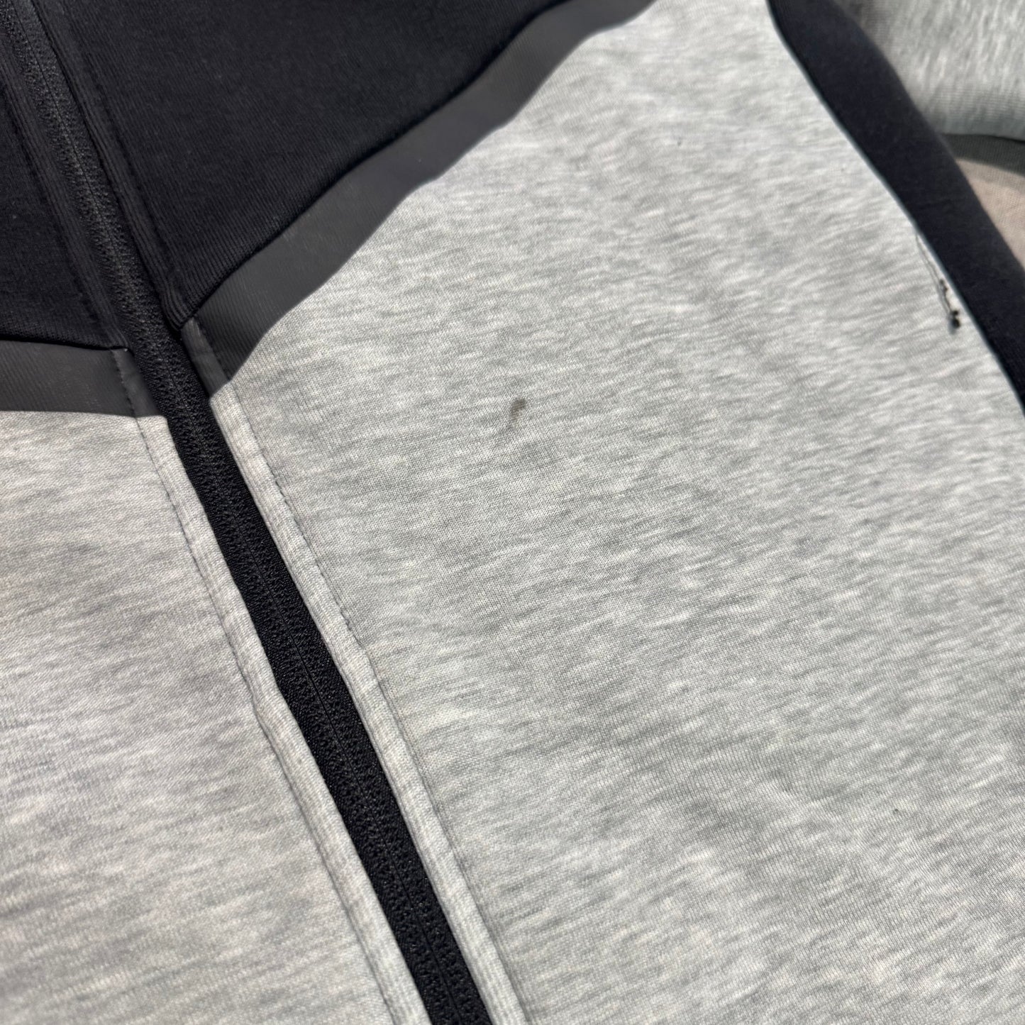 Nike Tech Fleece Jacket 'Black Grey' (Second hand)