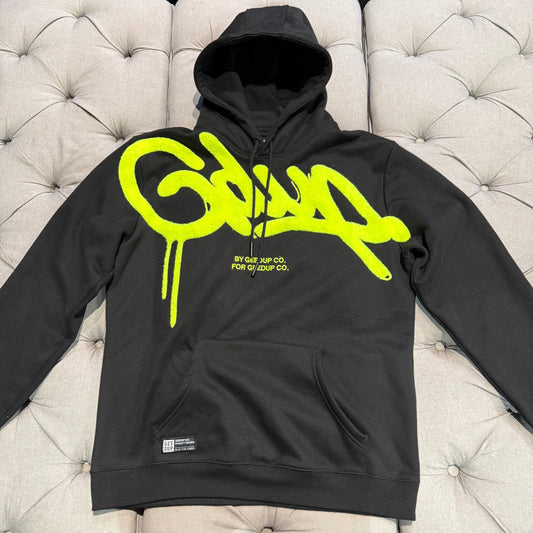 Geedup Handstyle Hoodie 'Black Volt' (Second hand)