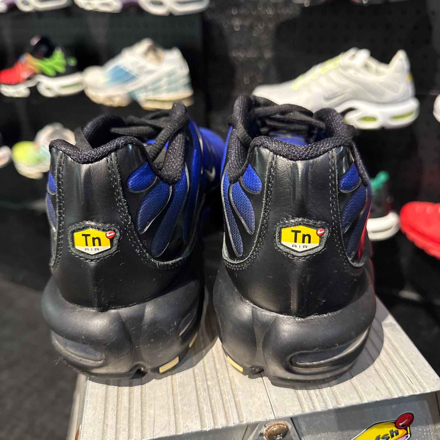 Nike Air Max Plus TN 'Premium Black Racer Blue' (Second hand)