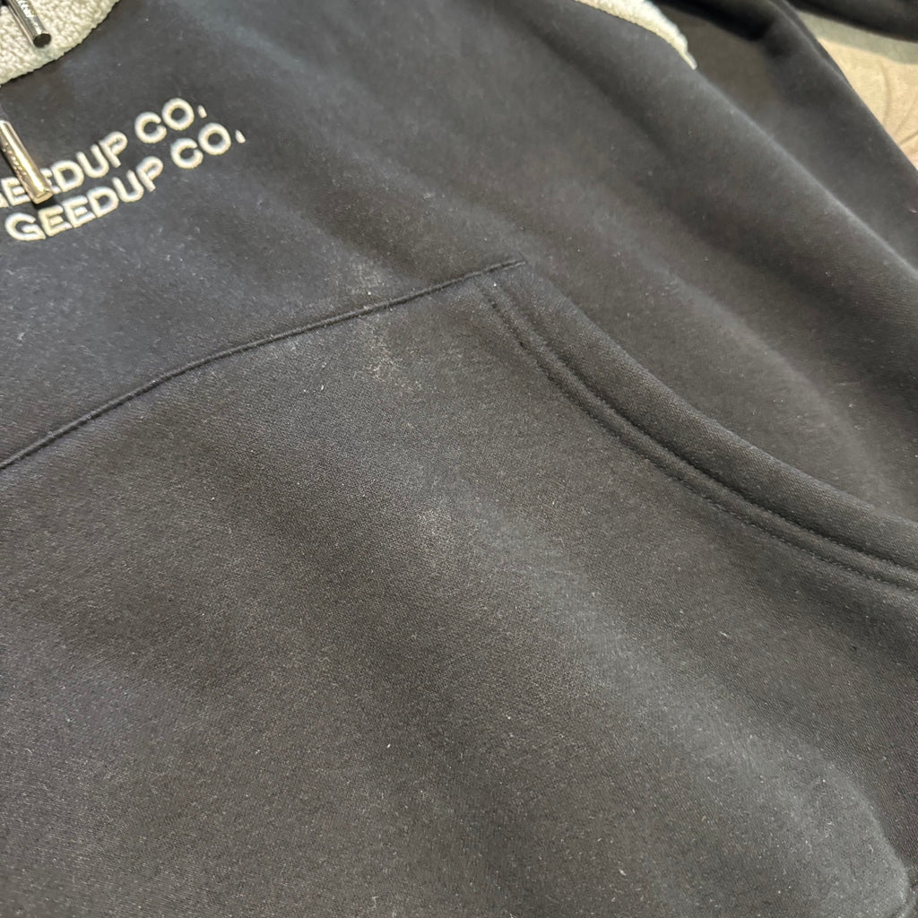 Geedup Handstyle G Hoodie 'Black Grey' (Second hand)