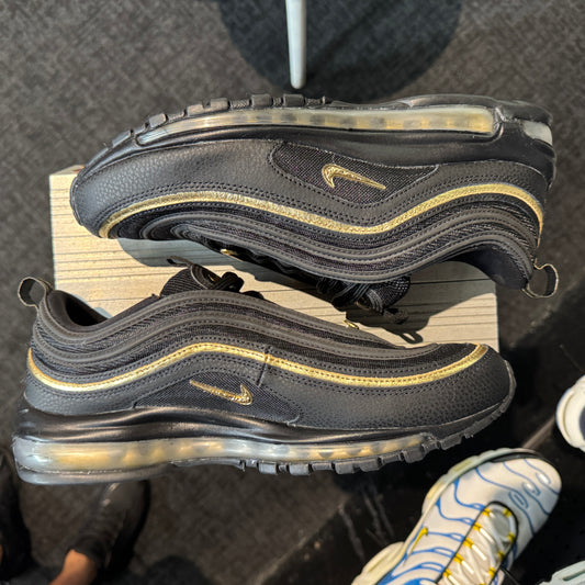 Nike Air Max 97 'Black Metallic Gold' (Brand New)