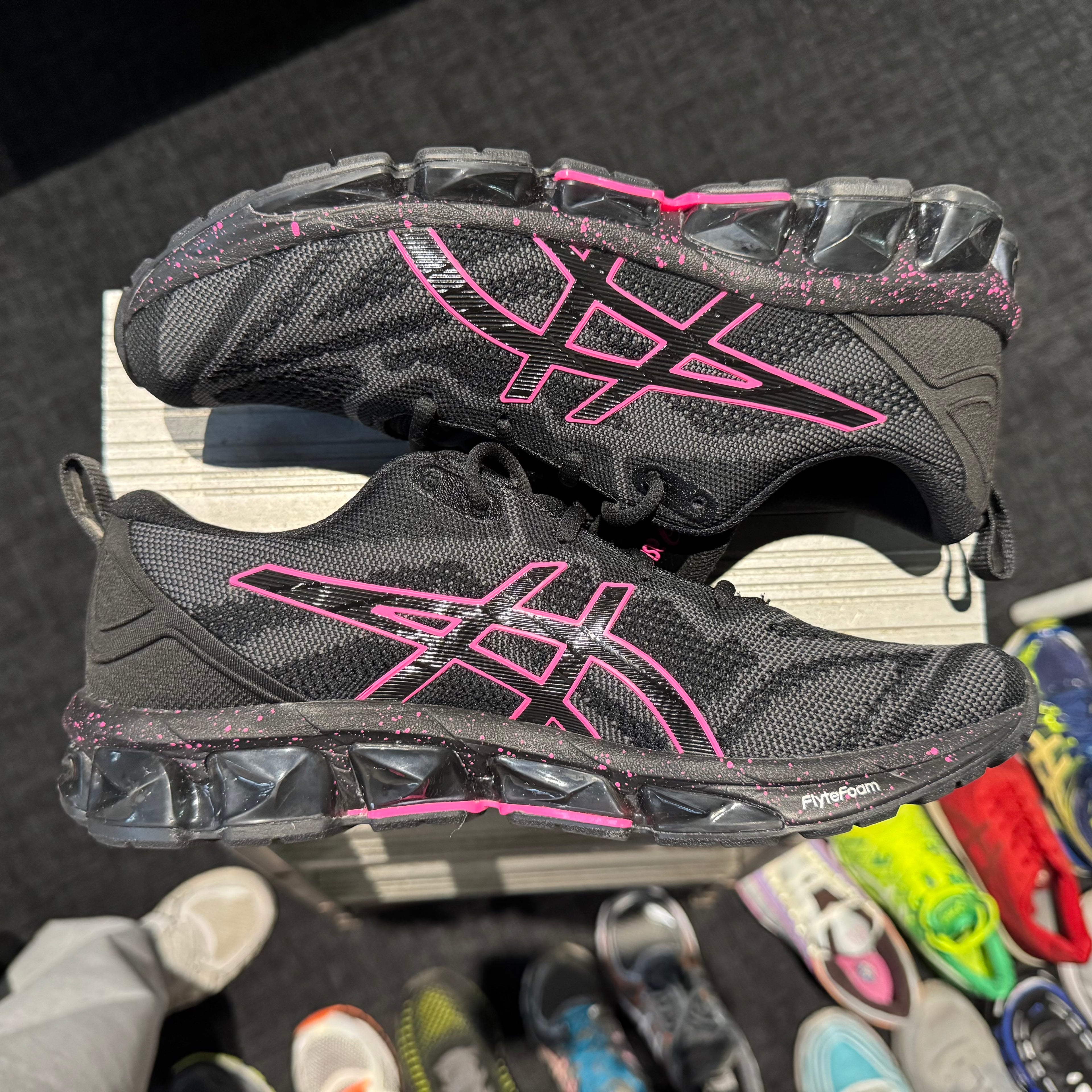 Asics Gel Quantum 360 7 Tokyo Neon 'Black Pink' (Brand New)