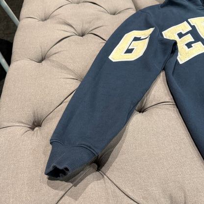 Geedup Team Logo Hoodie 'Blue Cream' (Second hand)