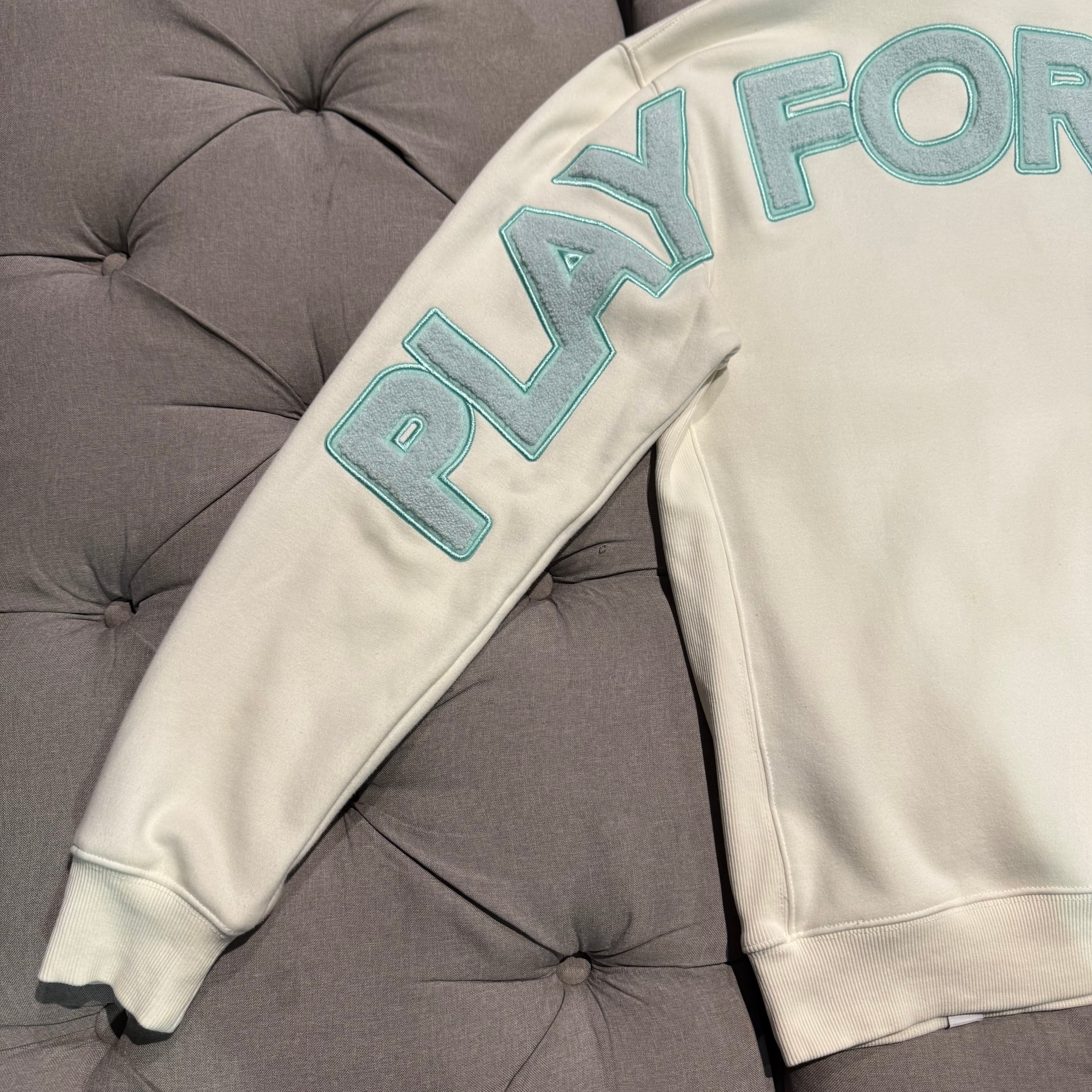 Geedup Play For Keeps Hoodie 'Bone Teal' (Second hand)