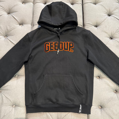 Geedup Play For Keeps Hoodie 'Black Black Orange' (Second hand)