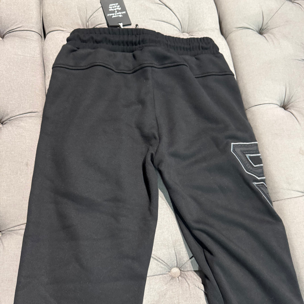 Geedup X Trapstar Team Logo Iron Gate Logo Track Pants 'Black' (Second hand)