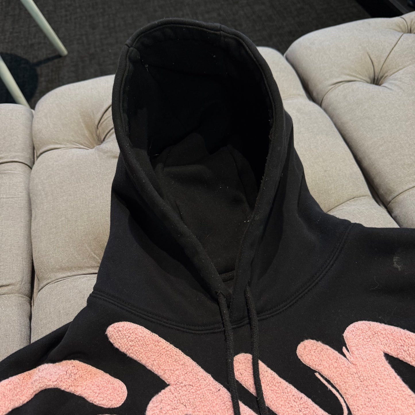 Geedup Handstyle Hoodie 'Black Pink' (Second hand)