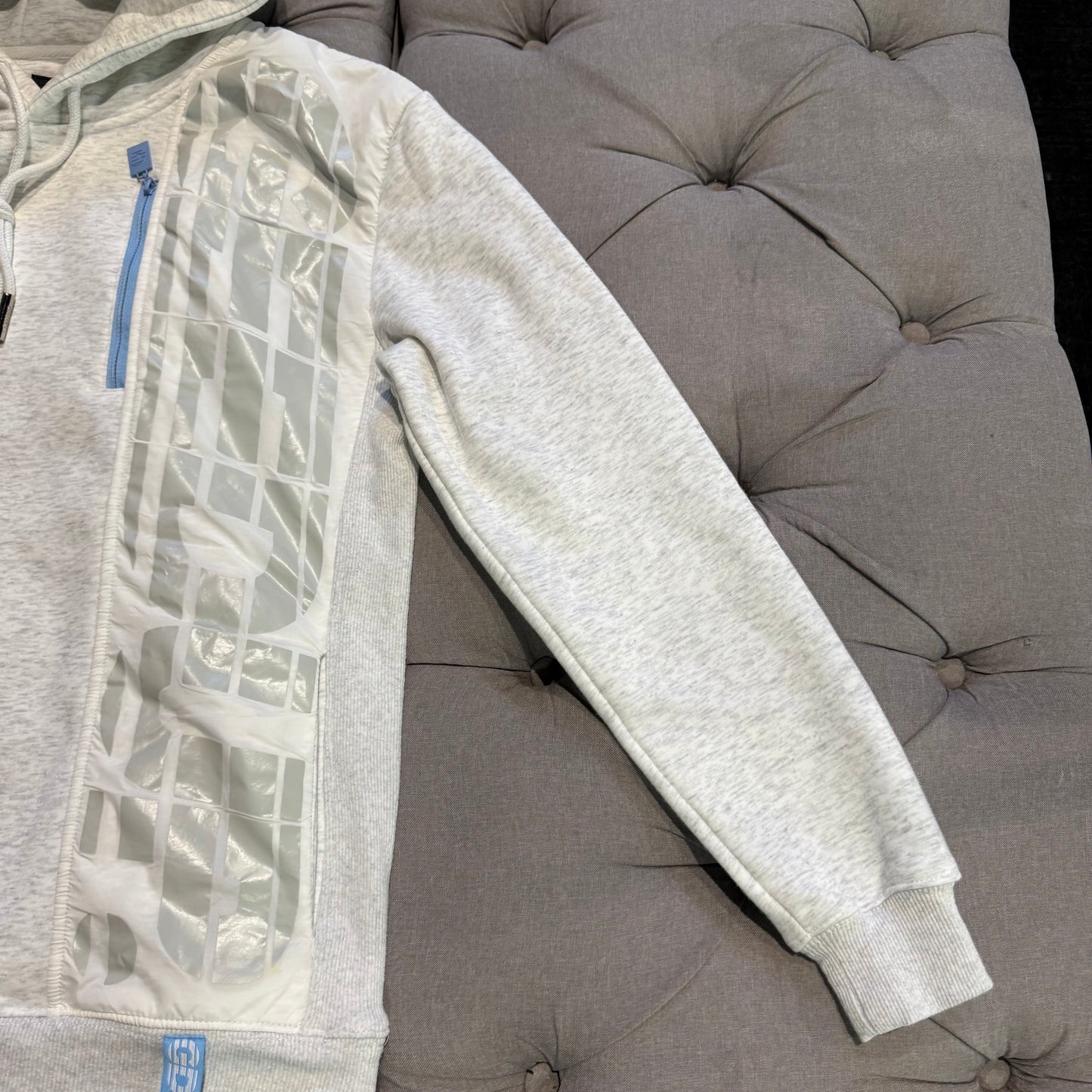 Geedup Sportsman RSP Hoodie 'White Marle Blue' (Second hand)