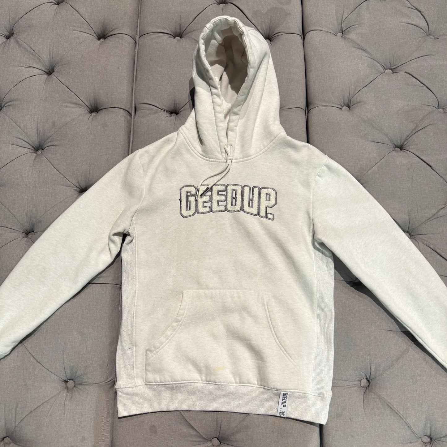 Geedup Play For Keeps Hoodie 'Marle White' (Second hand)