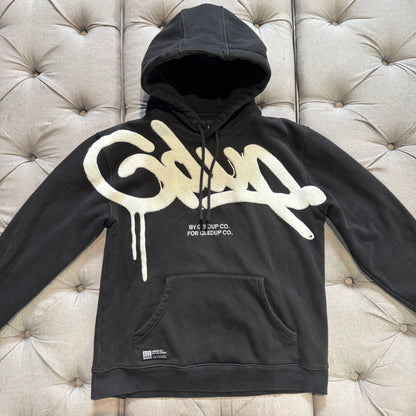 Geedup Handstyle Hoodie 'Black White' (Second hand)