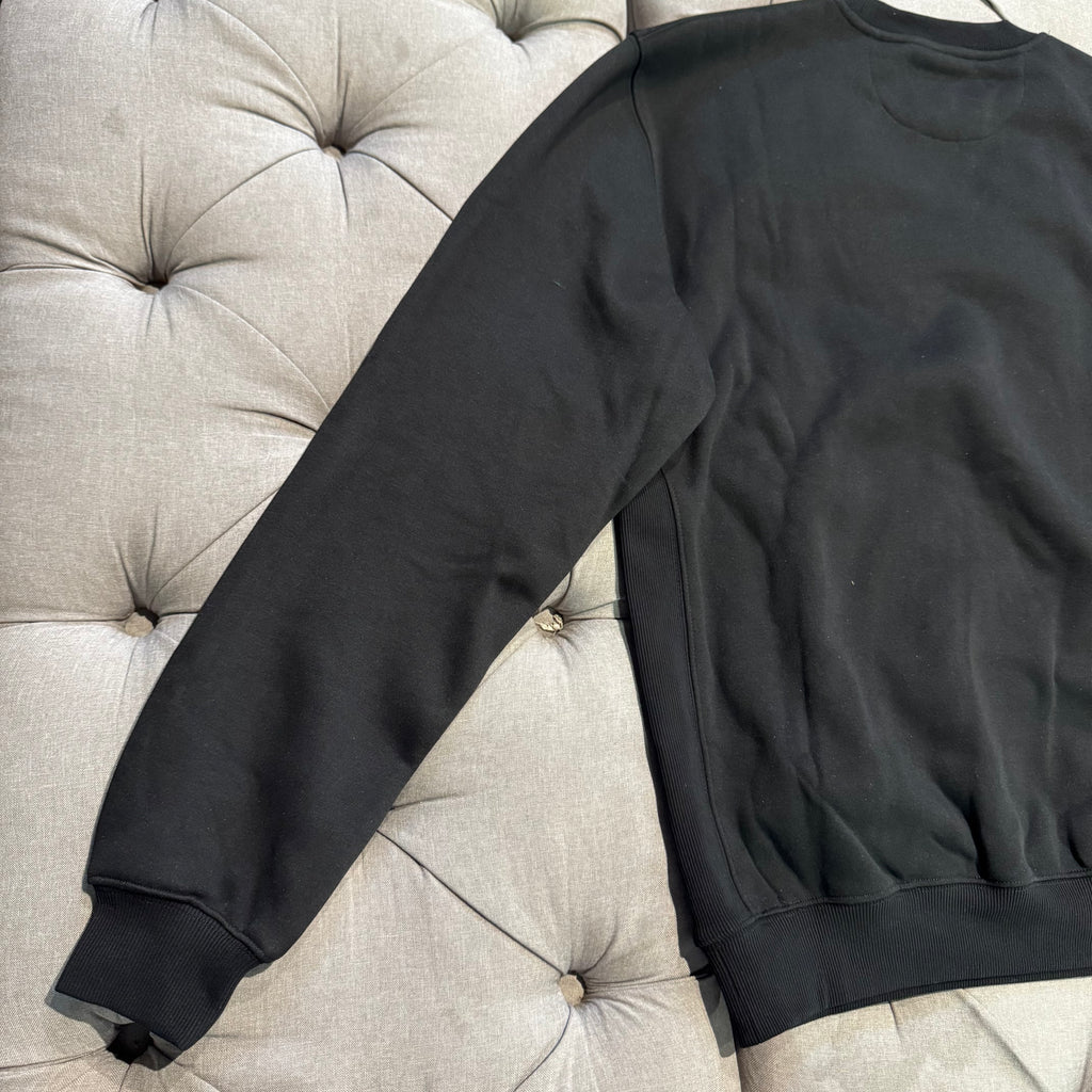 Geedup Core Logo Crewneck 'Black Grey' (Second hand)