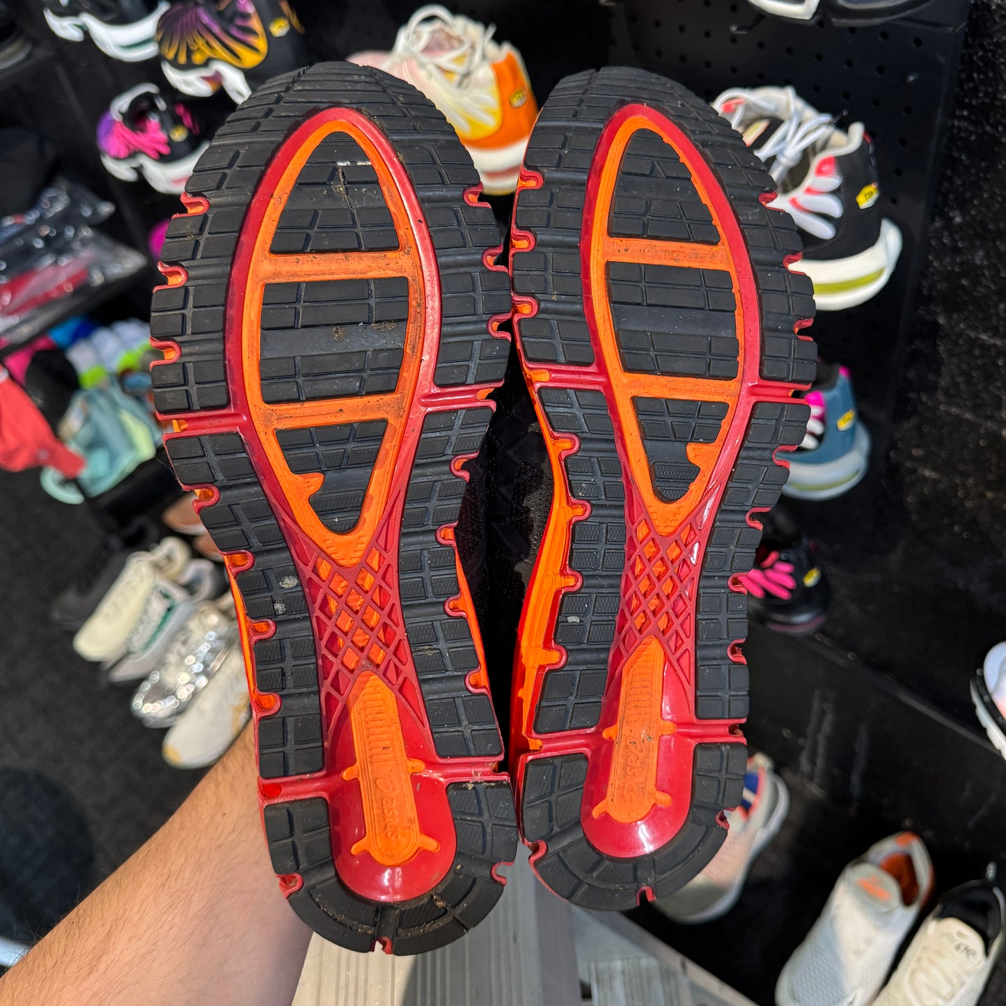 Asics Gel-Quantum 180 4 'Black Orange Red' (Second hand)