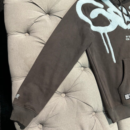Geedup Handstyle 'Hoodie Graphite Baby Blue' (Second hand)