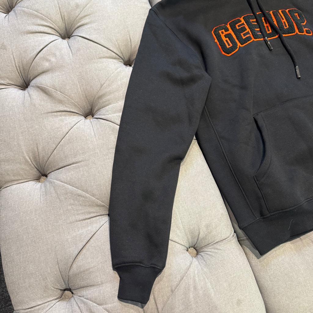Geedup Play For Keeps Hoodie 'Black Orange' (Brand New)
