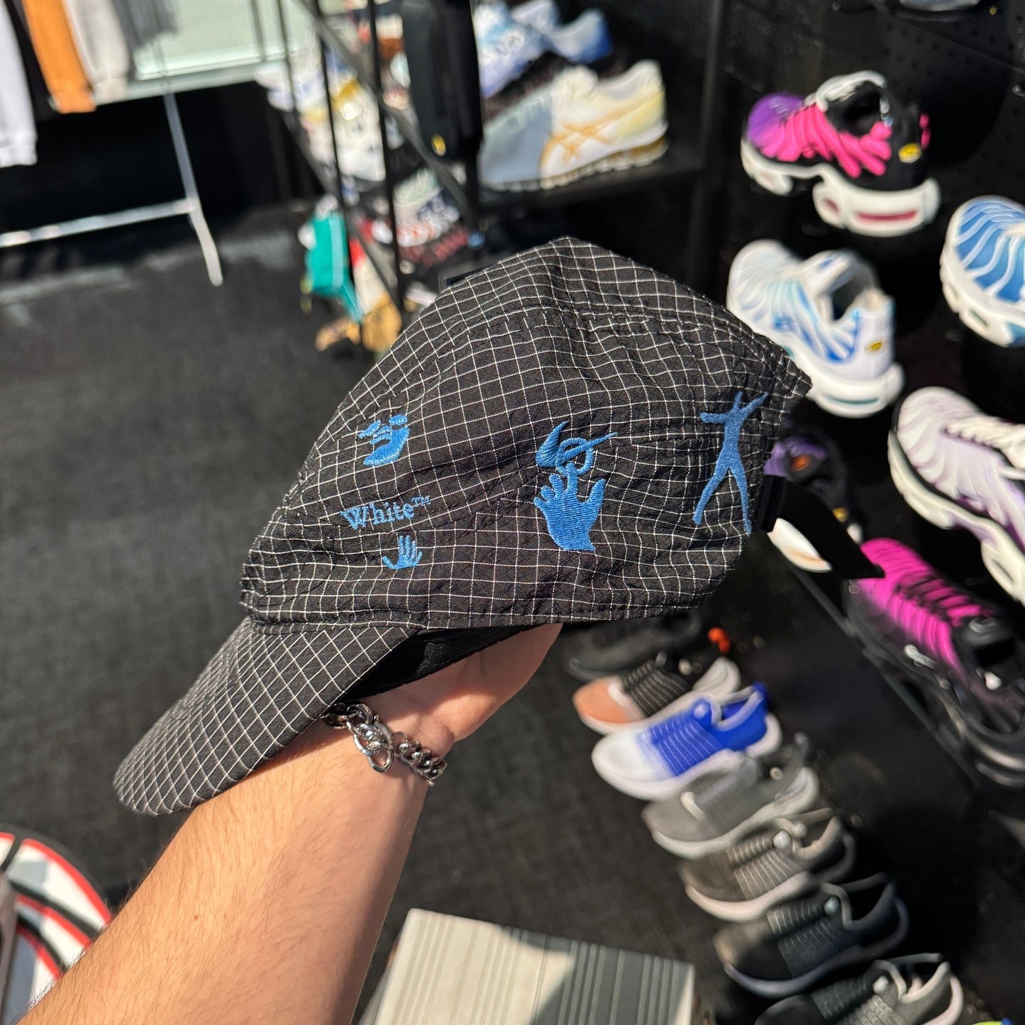 OFF-WHITE x Nike 90s Cap 'Black Blue' (Second Hand)