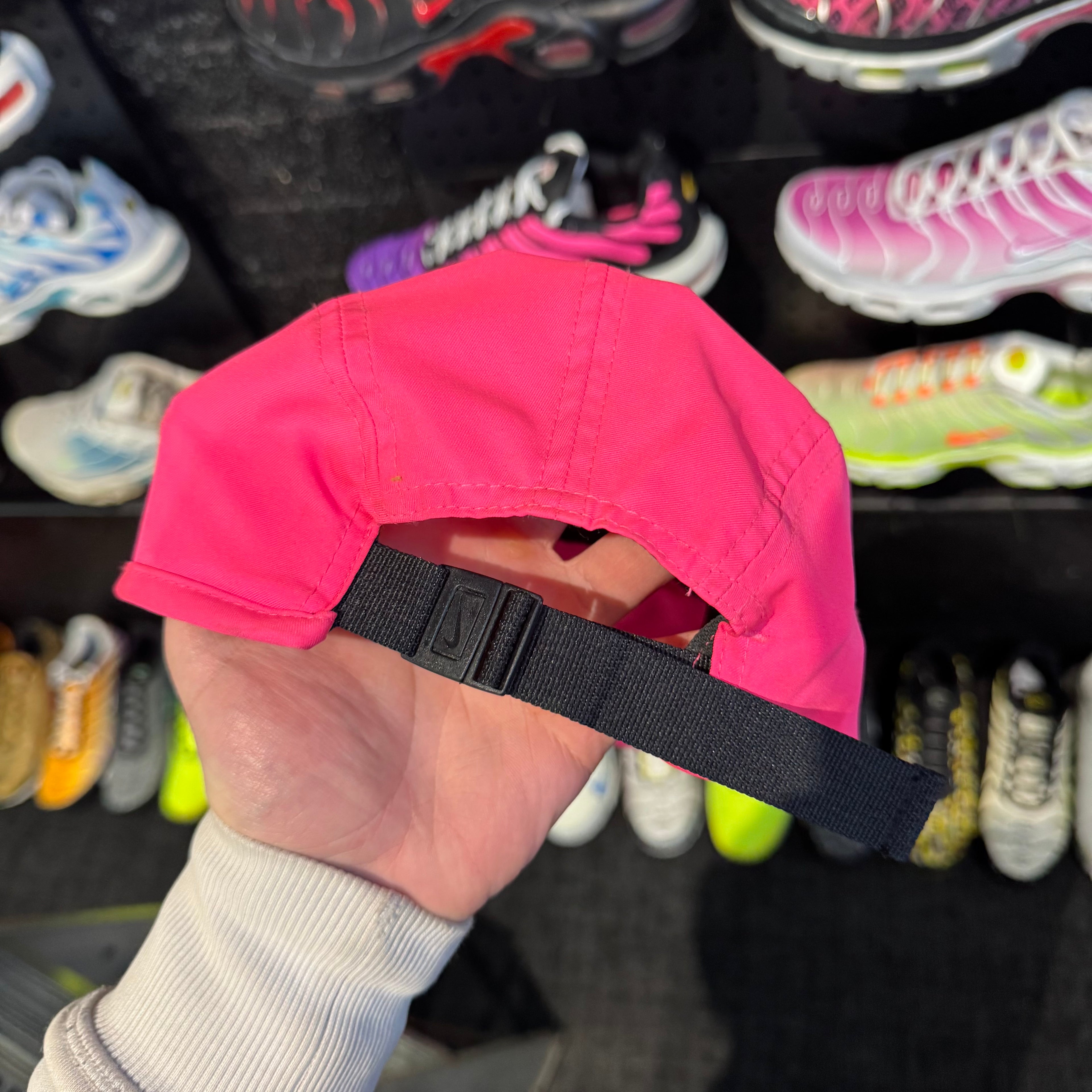 Nike Fly Dri-Fit Unstructured Swoosh Run Cap 'Hyper Pink' (Second Hand)