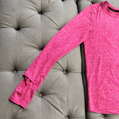 Nike Running Dri-Fit Long Sleeve 'Hot Pink' (Second hand)