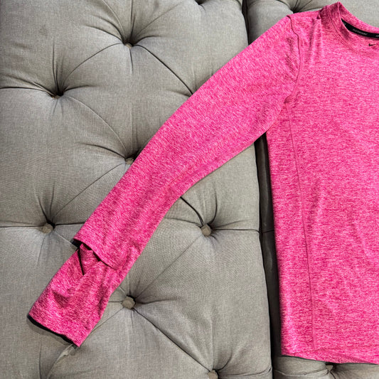 Nike Running Dri-Fit Long Sleeve 'Hot Pink' (Second hand)