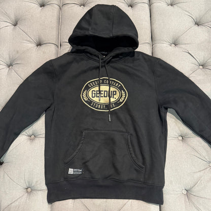 Geedup Play For Keeps Forever Hoodie 'Black Red Gold' (Second hand)