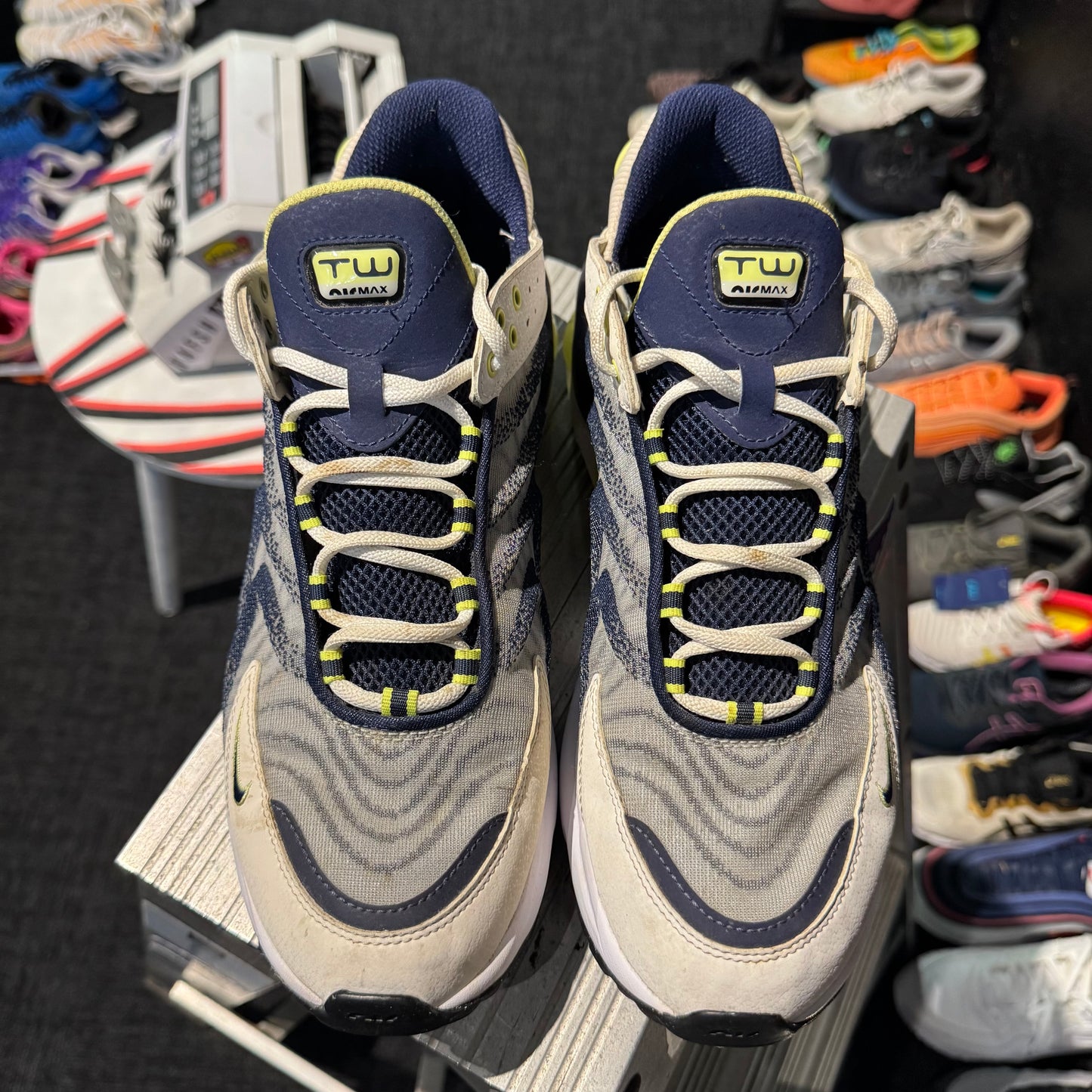 Nike Air Max TW 'White Lemon Twist Navy' (Second hand)