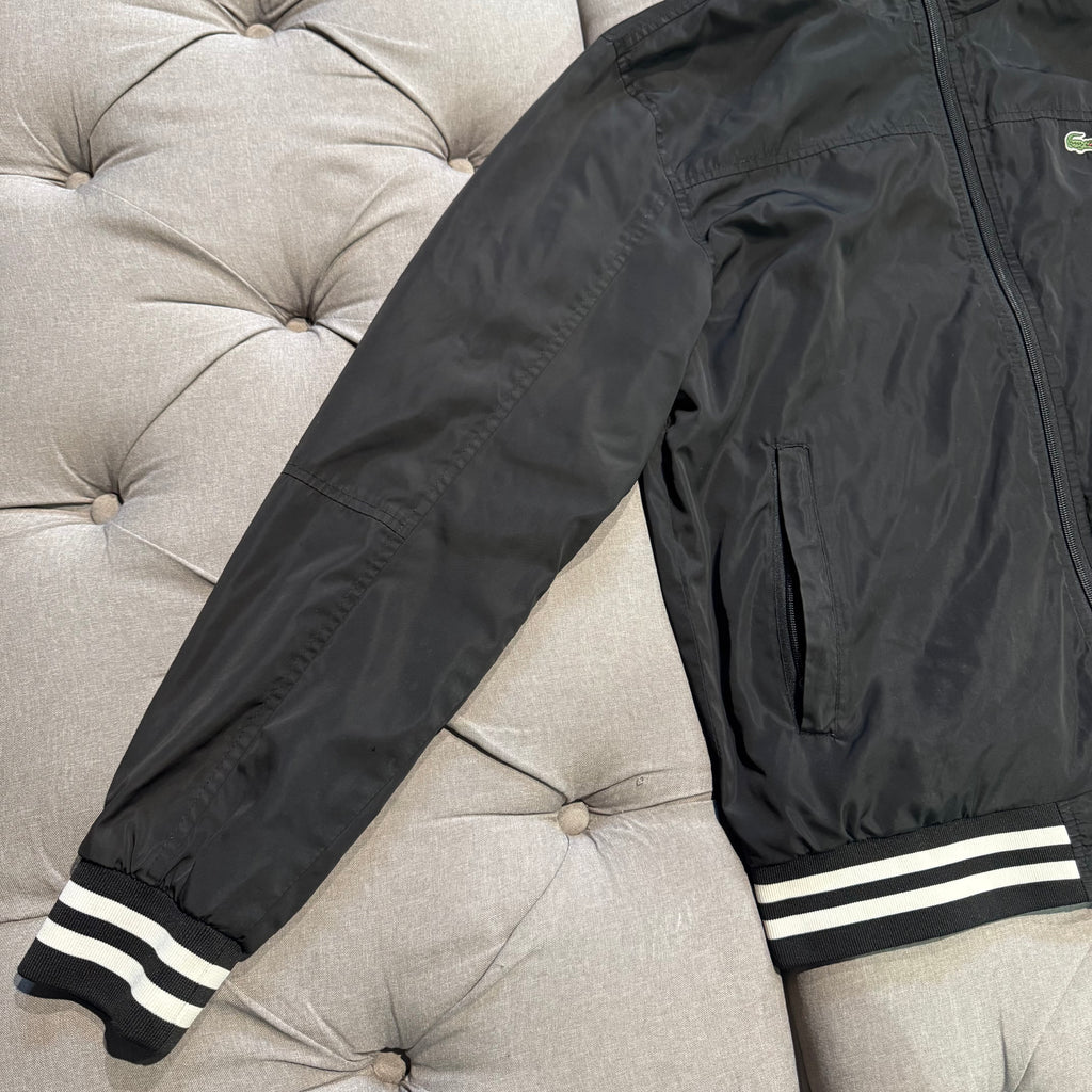 Lacoste Zipup Windbreaker Jacket 'Black' (Second hand)